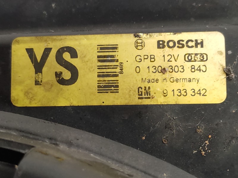 Electroventilador 9133342 0130303840  - Opel Zafira A Elegance 3