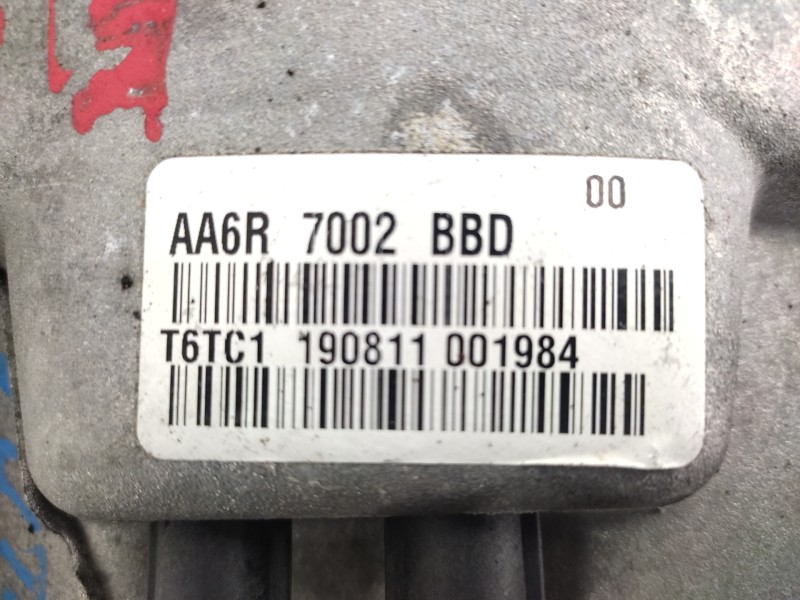 Caja Cambios Aa6r7002bbd Aa6r7002bbd  - Ford Fiesta (cb1) 1.4 Tdci Cat 7