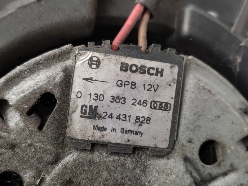 Electroventilador 24431828 0130303246  - Opel Zafira A Elegance 6