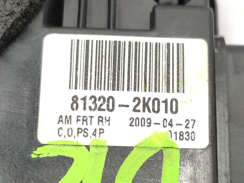 Cerradura Puerta Delantera Derecha 813202k010  - Kia Soul 1.6 Crdi Cat 5