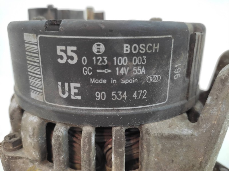 Alternador 0123100003 90534472 Bosch - Opel Corsa B Eco 3