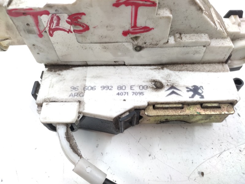 Cerradura Puerta Trasera Izquierda 9660699280 40717095  - Peugeot 407 Sw 5