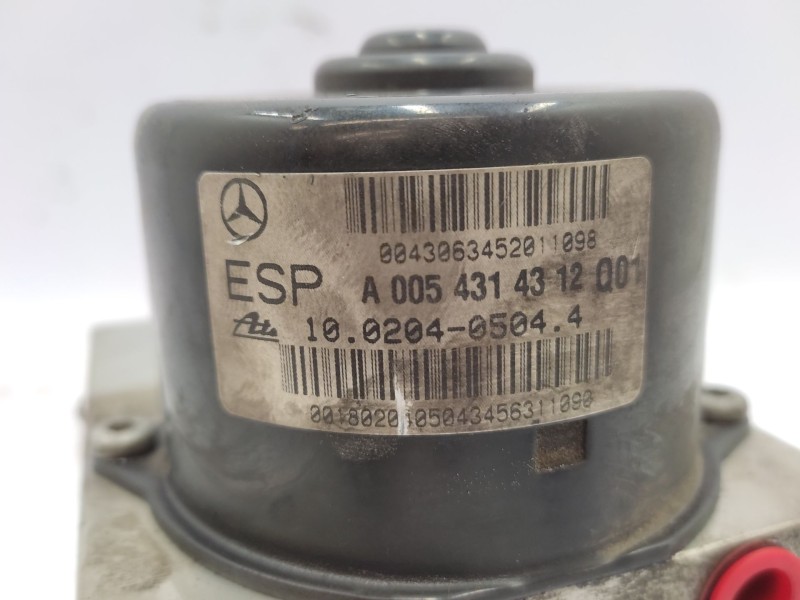 Abs A0054314312 10020405044 - Mercedes-benz Clase C (w203) C 220 Cdi (203.006) 6