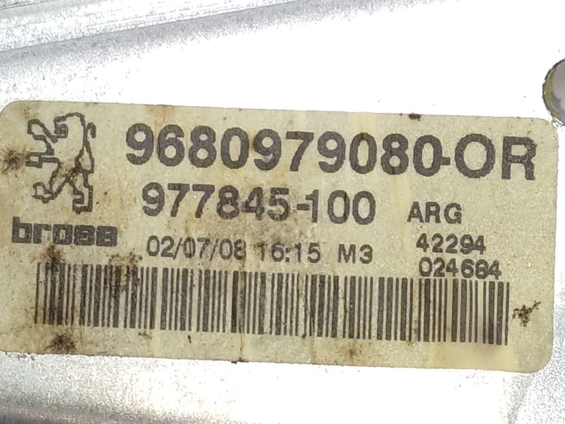 Elevalunas Trasero Izquierdo 9680979080 9223e5  - Peugeot 308 Sw Premium 4