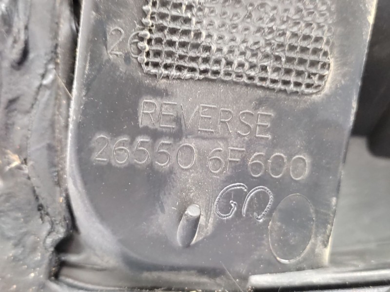Recambio de piloto trasero derecho para nissan micra (k11) básico referencia OEM IAM 265506F600  