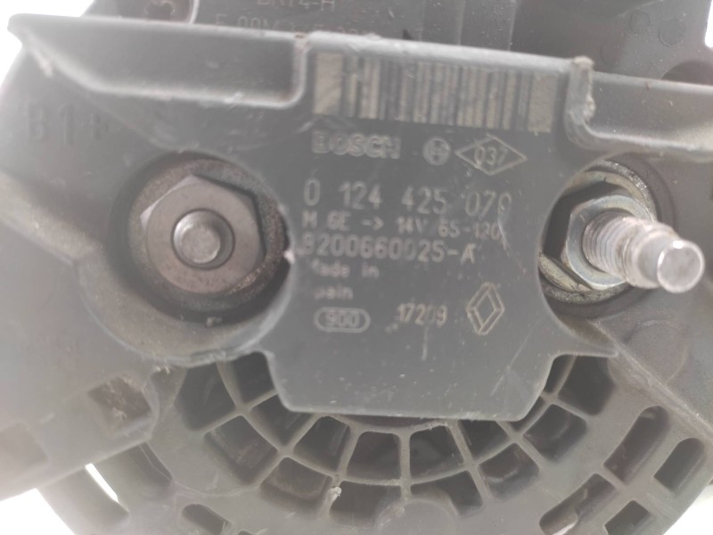 Alternador 8200660025a 0124425070 Bosch - Renault Scenic Iii Authentique 7