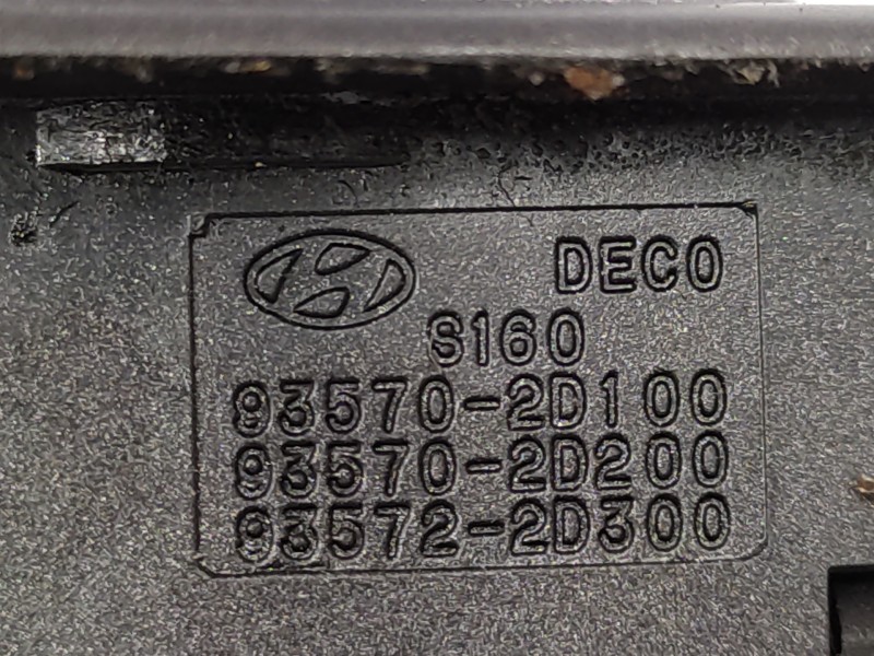 Mando Elevalunas Delantero Izquierdo 935702d100ax  - Hyundai Elantra (xd) 2.0 Crdi Cat 10