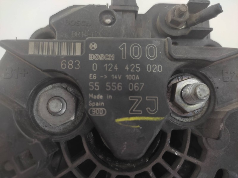 Alternador 55556067 0124425020  - Opel Astra H Berlina Enjoy 4