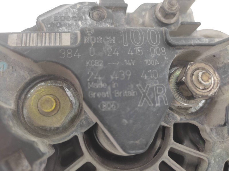 Alternador 24439410 0124415008  - Opel Vectra B Berlina Básico 3