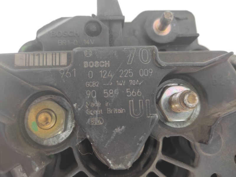Alternador 90589566 0124225009  - Opel Astra G Berlina Club 3