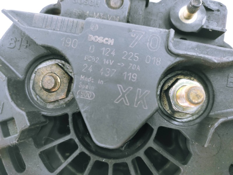 Alternador 0124225018 24437119  - Opel Corsa C Eco 5