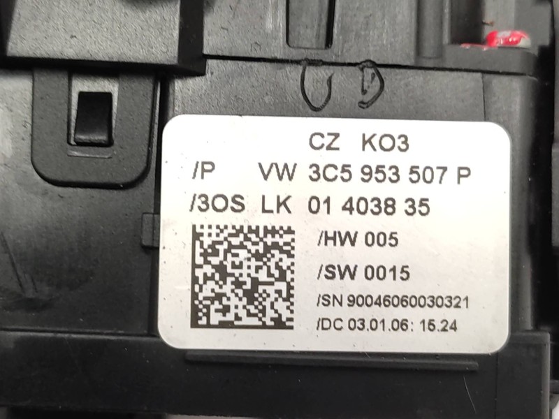 Mando Multifuncion 3c0953513 3c5953507p 3c5953513b - Volkswagen Passat Berlina (3c2) 2.0 Tdi 9