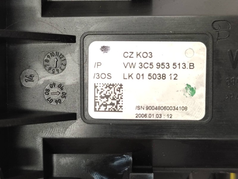 Mando Multifuncion 3c0953513 3c5953507p 3c5953513b - Volkswagen Passat Berlina (3c2) 2.0 Tdi 10