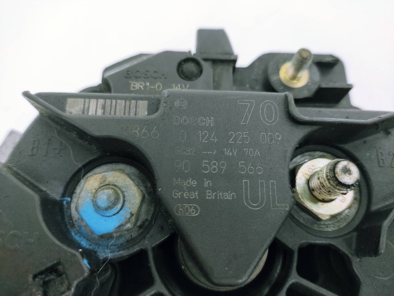 Alternador 90589566 0124225009  - Opel Astra G Berlina Comfort 2
