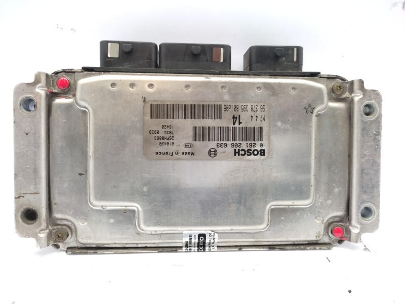 Centralita Motor Uce 9637839580 0261206633  - Citroën Xsara Picasso 1.6 4