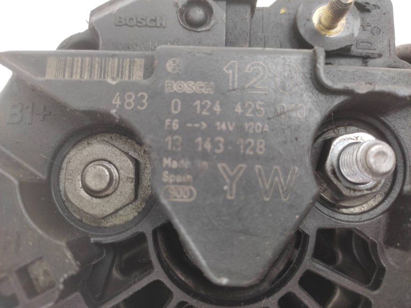 Alternador 13143128 0124425010  - Opel Corsa C Eco 5