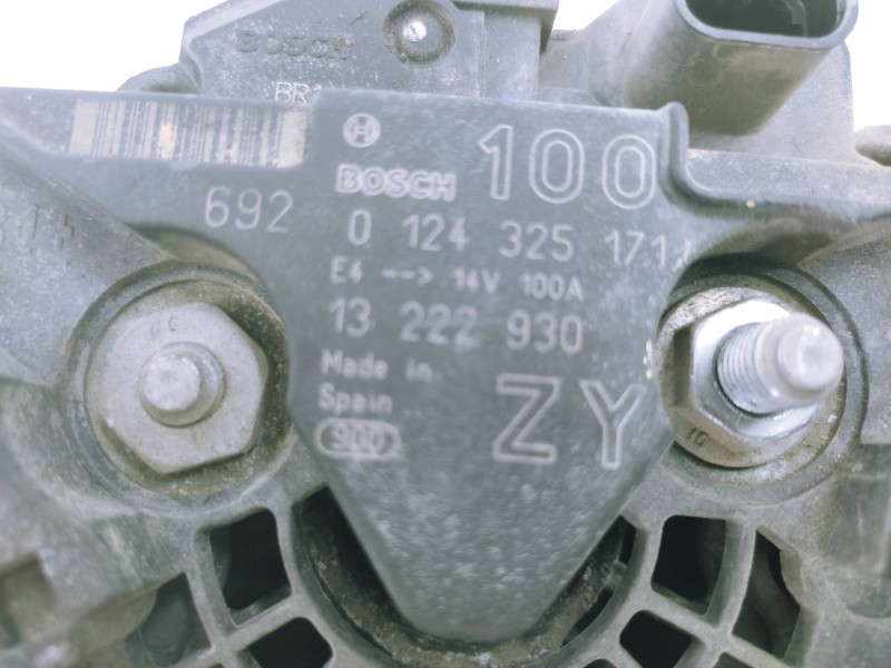 Alternador 13222930 0124325171  - Opel Corsa D Enjoy 5