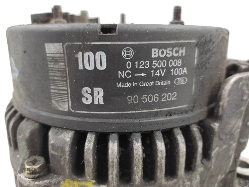 Alternador 90506202 0123500008  - Opel Zafira A Comfort 4