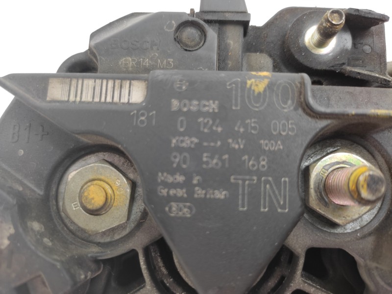 Alternador 90561168 0124415005 Bosch - Opel Astra G Berlina Comfort 5