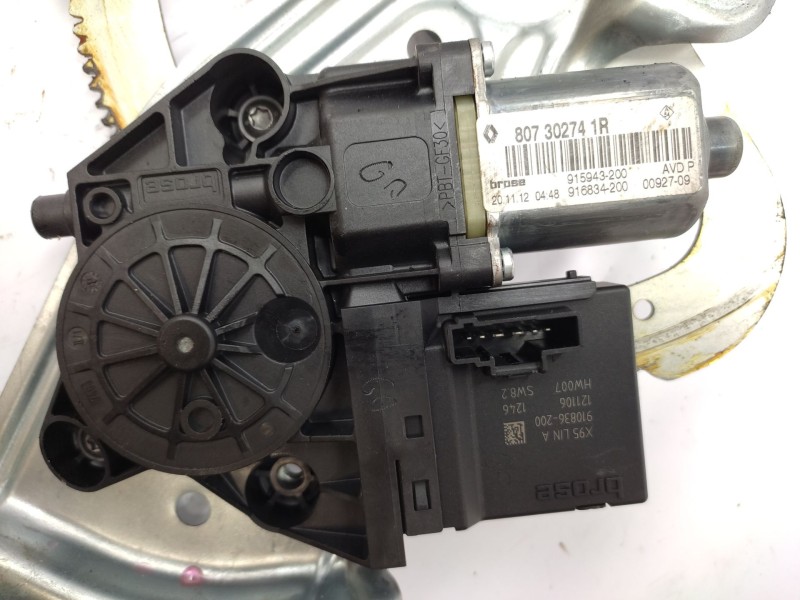 Elevalunas Delantero Derecho 807302741r 807200007r  - Renault Scenic Iii Grand Dynamique 2