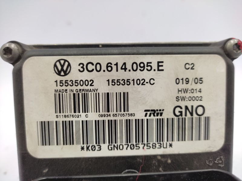 Abs 3c0614095e 3c0614109a  - Volkswagen Passat Berlina (3c2) 2.0 Tdi 4