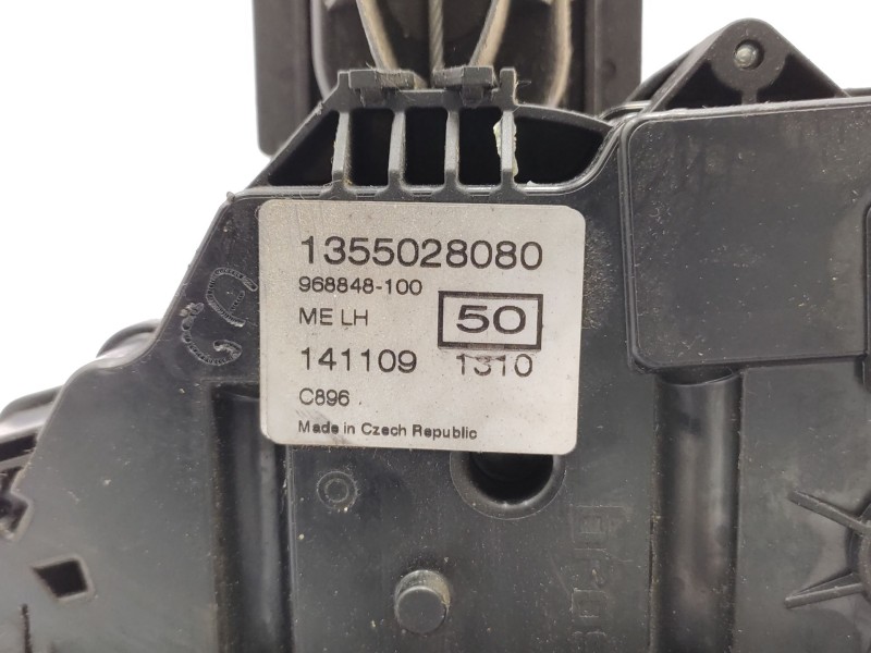 Recambio de cerradura maletero / porton para peugeot bipper (aa_) 1.4 hdi referencia OEM IAM 1355028080 8726X7 