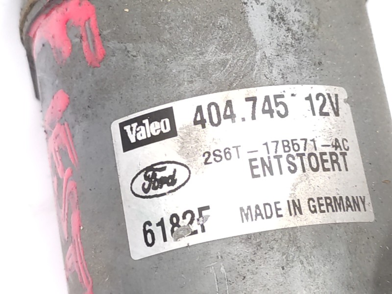 Motor Limpia Delantero 2s6t17b571ac 404745  - Ford Fiesta (cbk) Fun 2