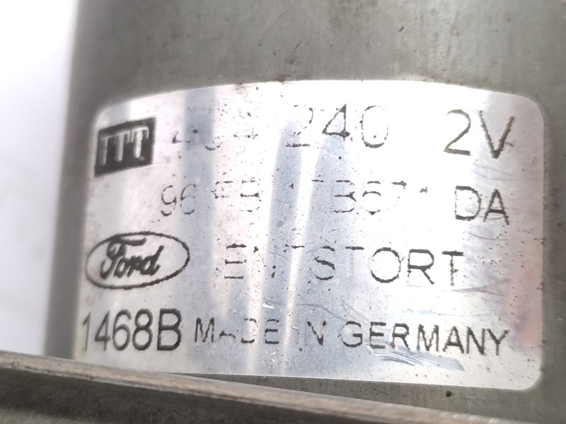 Motor Limpia Delantero 96fg17504ab  - Ford Fiesta Berlina (dx) Trend 6