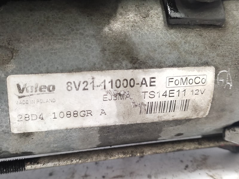 Motor Arranque 8v21211000ae Ts14e11 1734633 - Ford Transit Courier 1.5 Tdci Cat 5