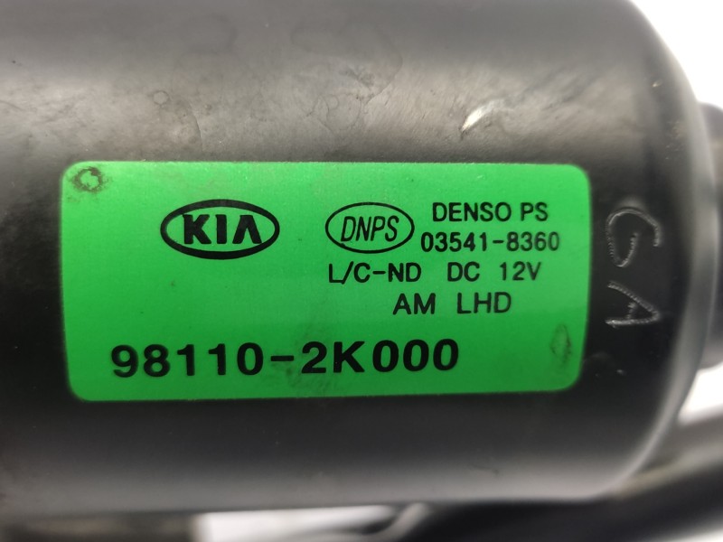 Motor Limpia Delantero 981102k000  - Kia Soul 1.6 Crdi Cat 5