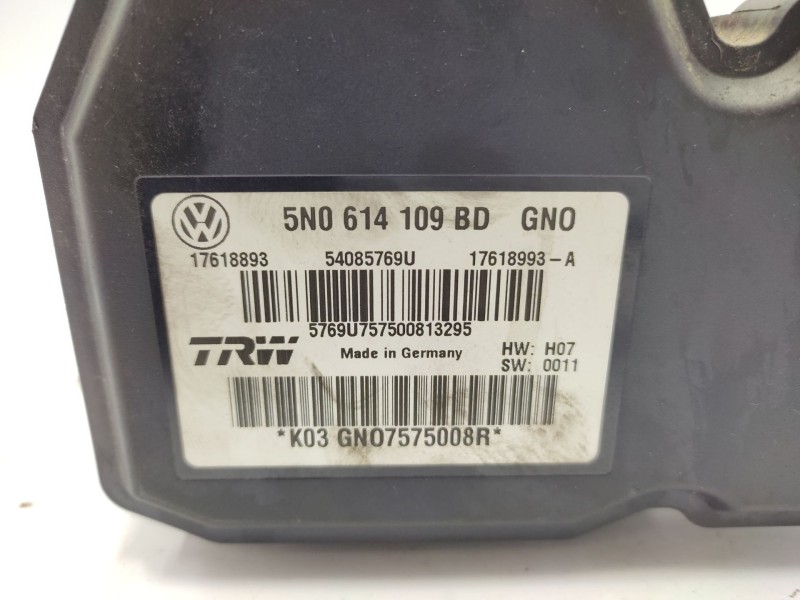 Abs 5n0614109bd  - Volkswagen Tiguan (5n2) Advance Bluemotion 6