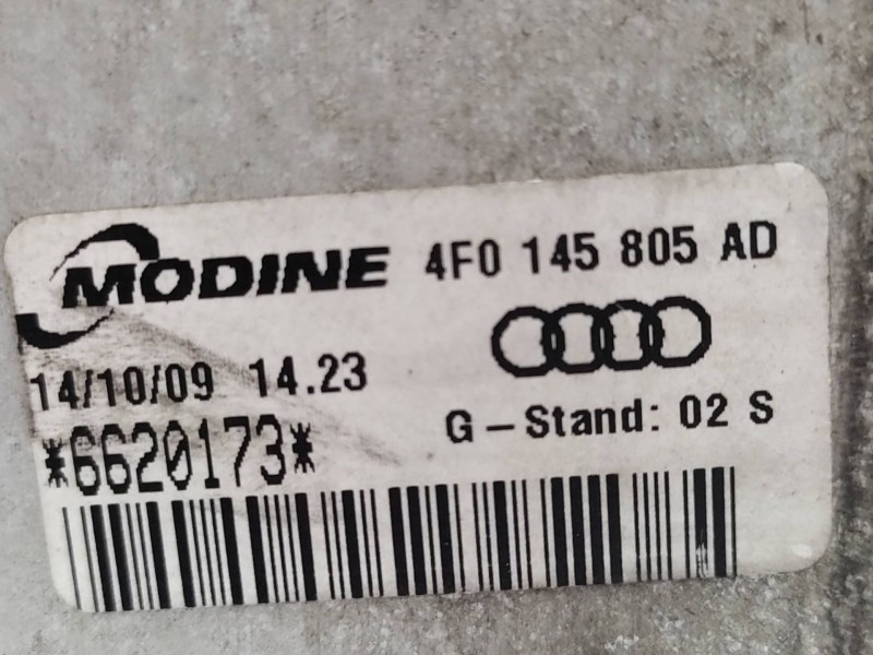 Intercooler 4f0145805ad 6620173  - Audi A6 Berlina (4f2) 2.0 Tdi 5