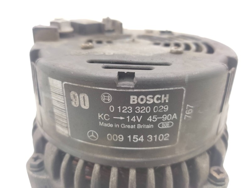 Alternador A0091543102 0123320029  - Mercedes-benz Vito (w638) Combi 110 D  (638.174) 3