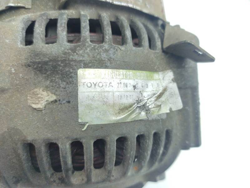 Alternador 2706074370  - Toyota Rav 4 Funcruiser (a1) 2.0 16v Cat 3