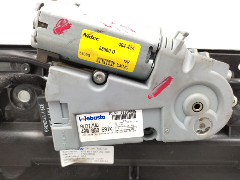 Techo Electrico 4f5877041ae 4f5877049d 4f0877255b - Audi A6 Berlina (4f2) 2.0 Tdi 5