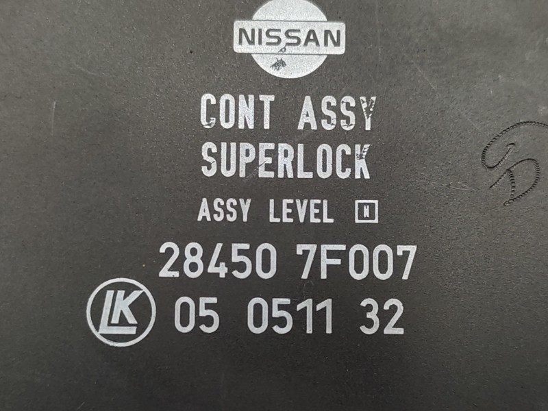 Centralita Cierre 284507f007  - Nissan Terrano/terrano.ii (r20) 2.7 Turbodiesel 3