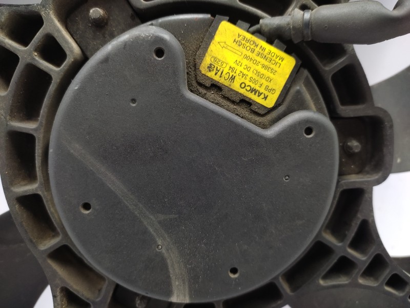 Electroventilador 253862d400  - Hyundai Elantra (xd) 2.0 Crdi Cat 4
